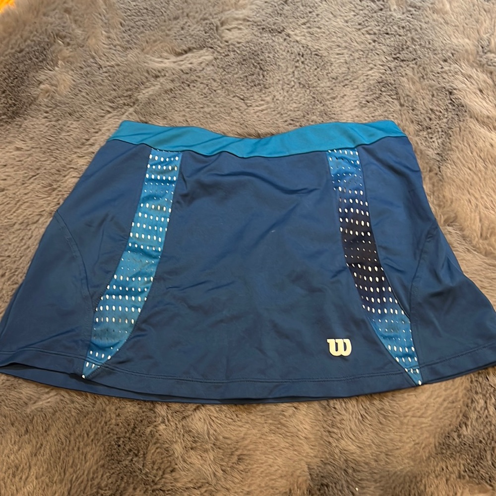 wilson blue skirt